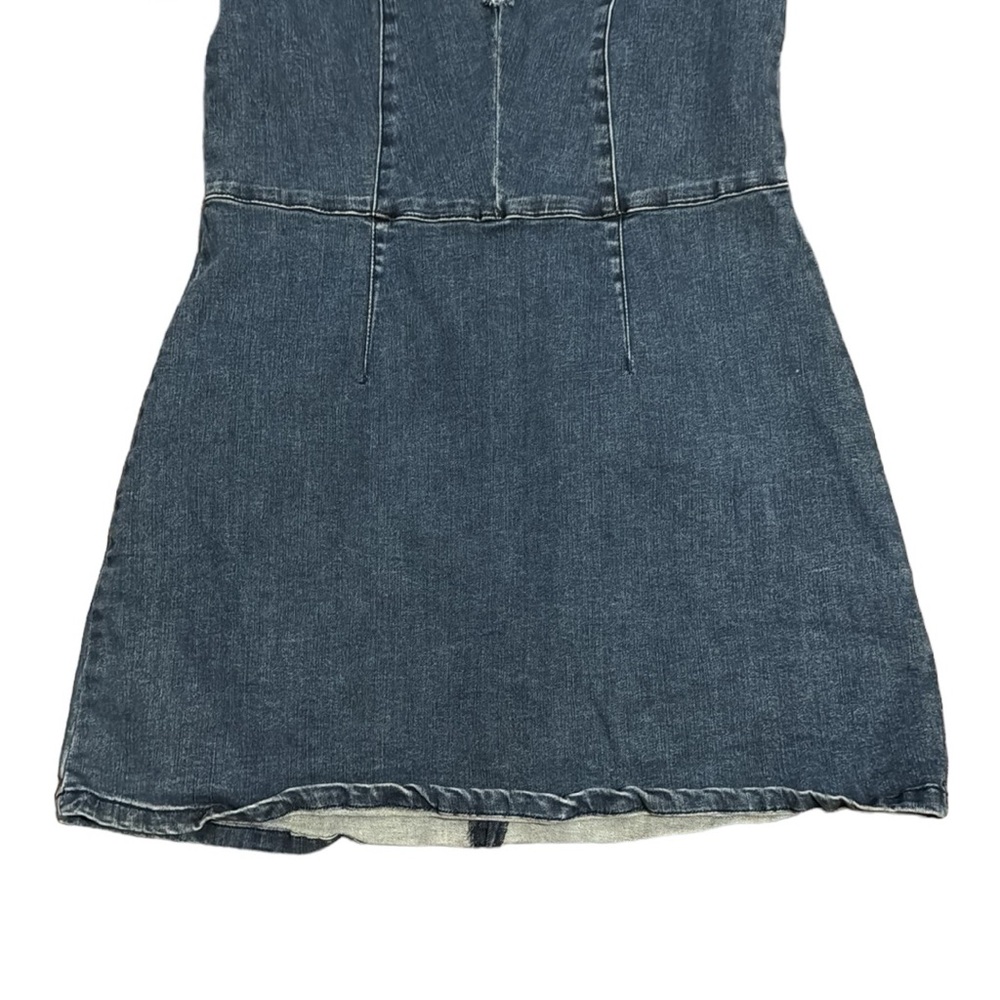 SHOW ME YOUR MUMU Zoey denim dress maritime blue - Picture 6 of 9